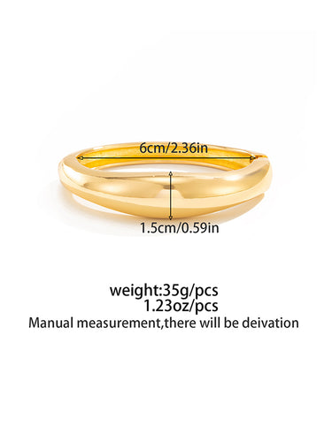 1716938 Irregularity Geometric Shiny Bracelet Accessories