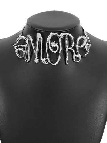 Colliers géométriques de sélection élégante