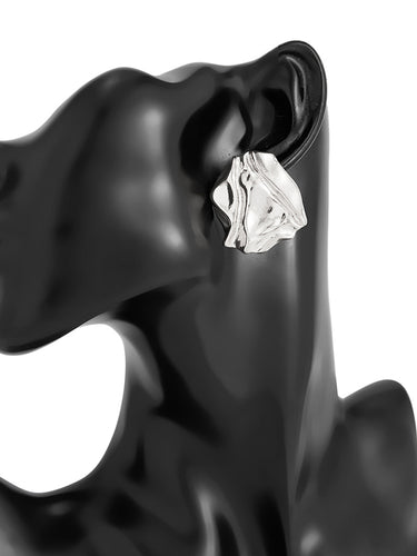 1719086 Irregularity Shiny Earrings Accessories