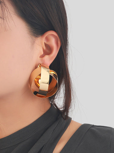 Boucles d'oreilles géométriques