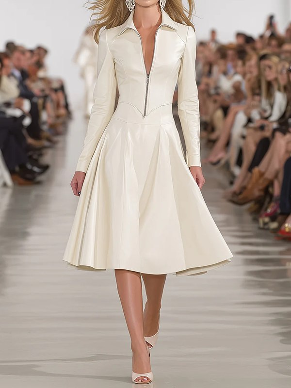 Elegante midi-jurk voor formele bruiloft