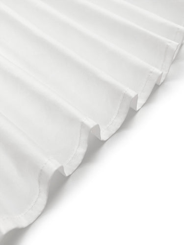 Mangas de sofas abotoadas blusas de cores sólidas camisetas