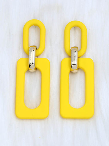 1726721 Geometric Hollow Earrings Accessories