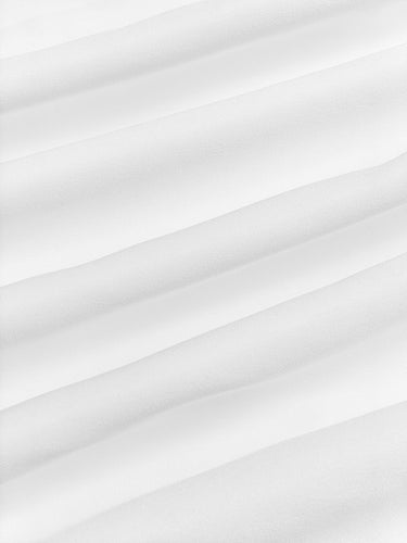 Lange Ärmel loser farbiger Lampenkragen Midi Kleiderhemdkleid Kleid