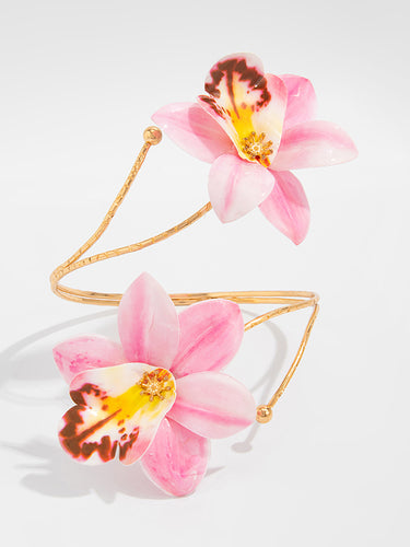 1715750 Chains Flower Shape Armlet Accessories Earrings Accessories Necklaces Accessories