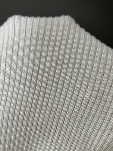 1713827 Bodycon High Waisted Buttoned Contrast Color Ruffled V-Neck Knit Dresses Mini Dresses