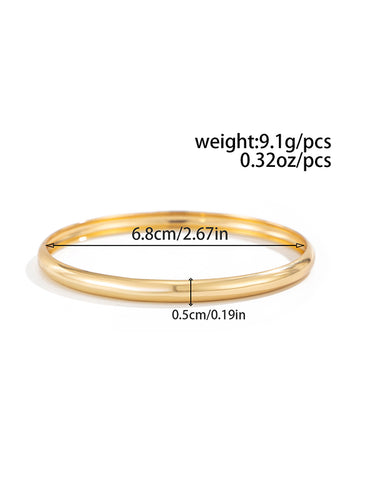 1715917 Geometric Shiny Bracelet Accessories