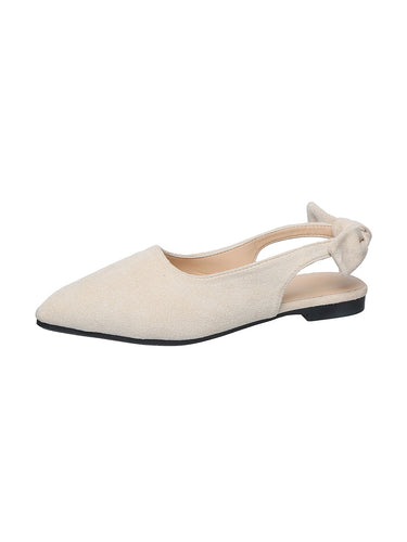 1775796 Closed Toe Pointed-Toe Slip-On Flats