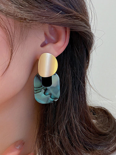 Boucles d'oreilles géométriques