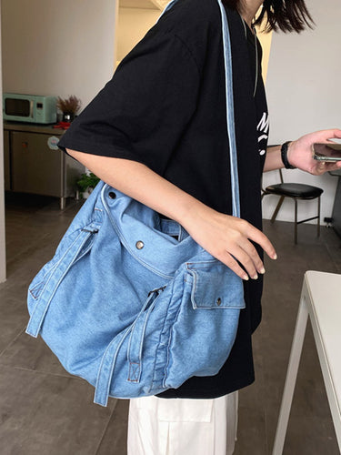 Borsa di imbracatura di denim cool originale