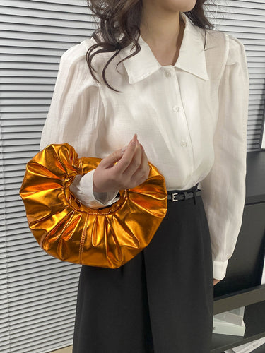 1747995 Geometric Pleated Evening Bags & Clutches