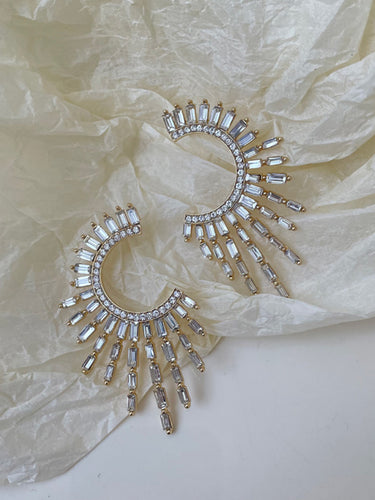 Acessórios de zircon de cor de contraste originais