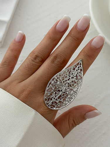1777847 Leaves Shape Rings Accessories