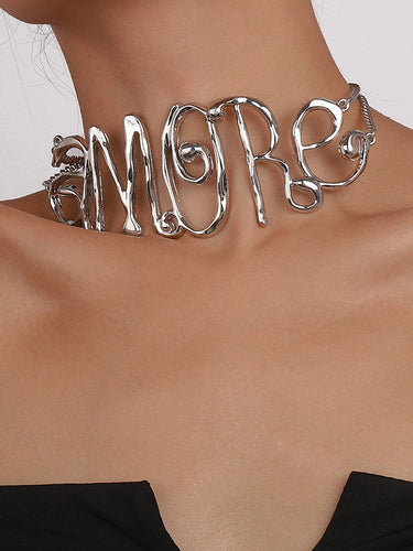 Colliers géométriques de sélection élégante