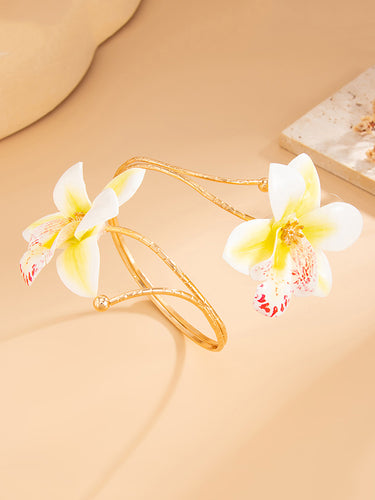 1715748 Chains Flower Shape Armlet Accessories Earrings Accessories Necklaces Accessories