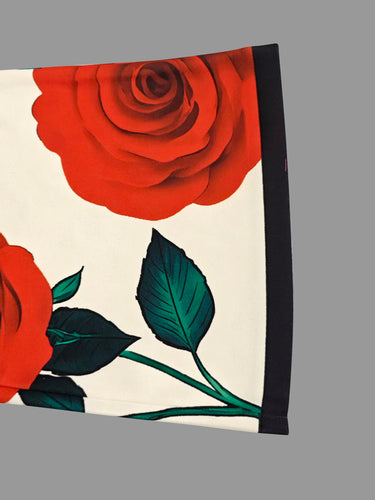 Loose Wide Leg Flower Print Casual Pants Bottoms Trousers