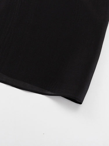 1740874 Bodycon High Waisted See-Through Solid Color Split-Joint Skirts Bottoms