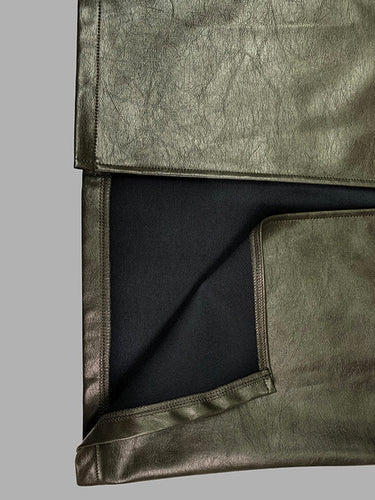 1755267 Column High Waisted Pockets Solid Color Split-Joint Split-Side Zipper Skirts Bottoms