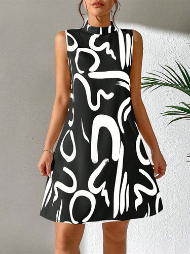 A-LINE COLLA COLOR DE CONTRAST MINI ESTRADOS ESTRADOS