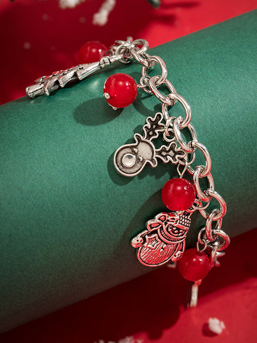 1606226 Geometric Tasseled Bracelet Accessories