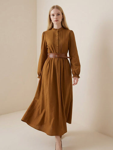pleated contrast dress Sofie Two Tone Pleated Maxi Dress, L / Black