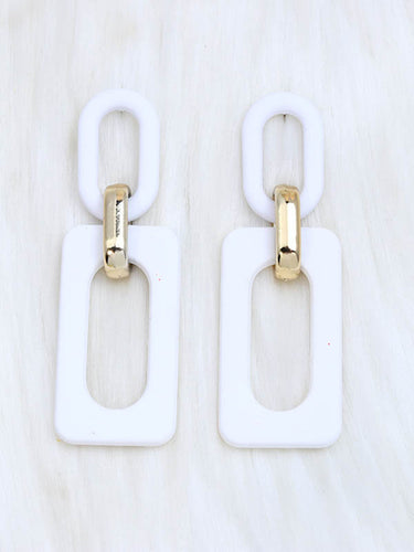 1726723 Geometric Hollow Earrings Accessories