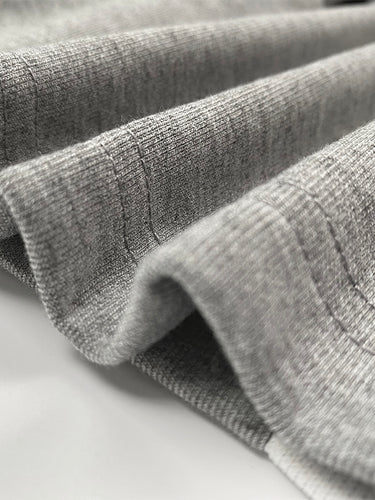 1664182 High Waisted Split-Joint Striped Pants Trousers