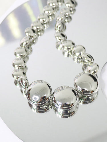 Acessórios de colares de cores sólidos brilhantes