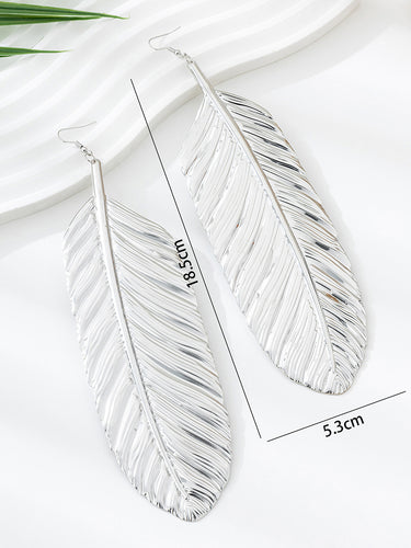 1733791 Leaves Shape Earrings Accessories