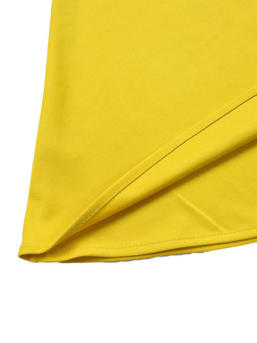 Recorte irregular PLUS TAMANHO CINELOD SOLID ROUNCE ROUNCE MIDI DRESS