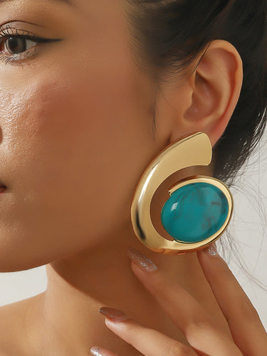Boucles d'oreilles géométriques