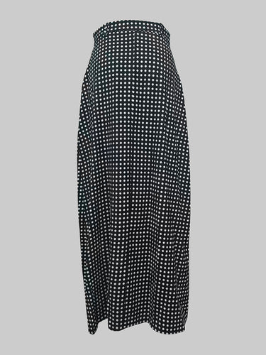 H-Line Loose Polka-Dot Split-Joint Skirts