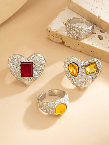 1717335 Geometric Rings Accessories