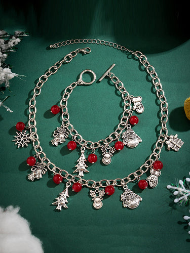 1606218 Geometric Tasseled Necklaces Accessories