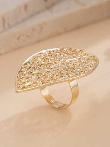 1777848 Leaves Shape Rings Accessories