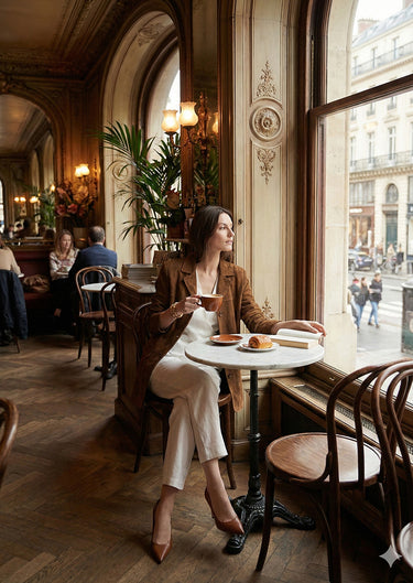 Long Sleeves Loose Buttoned Solid Color Split-Joint Notched Collar Blazer Outerwear