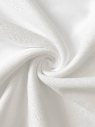 Manga sem mangas Gaze plissado colorido sólido, vestidos redondos vestidos maxi vestidos maxi