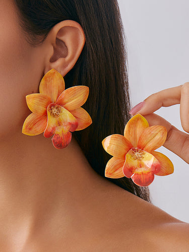 1715727 Chains Flower Shape Armlet Accessories Earrings Accessories Necklaces Accessories