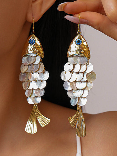 1773925 Boucles d'oreilles pendantes à pampilles en forme d'animal
