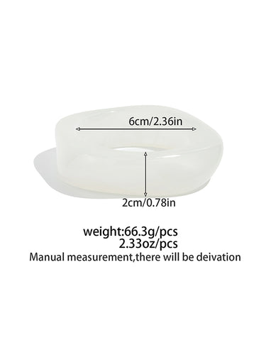 1716889 Irregularity Geometric Bracelet Accessories