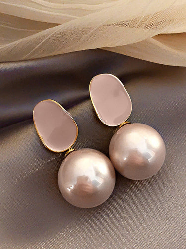 Accessori per orecchini auricolari a gocce a gocce di colore massiccio