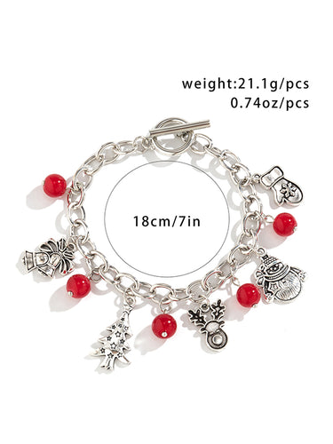 1606222 Geometric Tasseled Bracelet Accessories