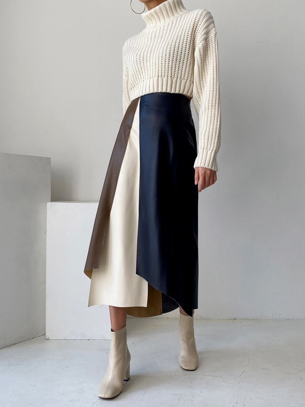 Color contrast skirt