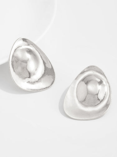 1718711 Geometric Shiny Water Drop Earrings Accessories