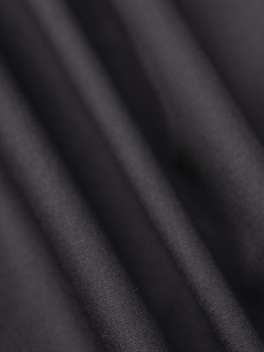 1721439 A-Line Elasticated Waist Asymmetric Drawstring Pleated Solid Color Skirts Bottoms