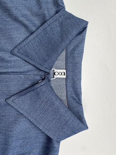 Short Sleeves Solid Color Tied Waist V-Neck Denim Jumpsuits