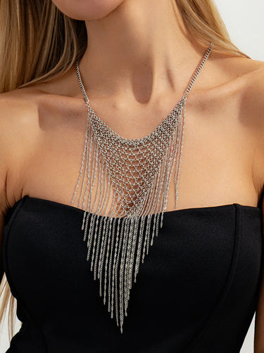 1765036 Geometrische kwastjes kettingen accessoires