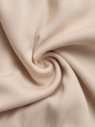 1749175 A-Linie, hoch tailliert, kontrastfarbenes Jacquard-Midikleid mit Falten, geteilten Gelenken und verstellbaren Trägern
