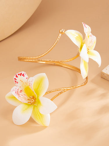 1715699 Chains Flower Shape Armlet Accessories Earrings Accessories Necklaces Accessories