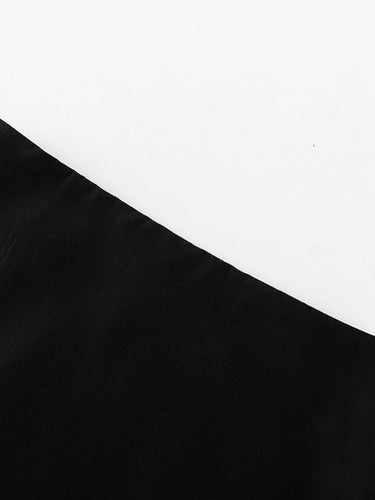 1740868 Bodycon High Waisted See-Through Solid Color Split-Joint Skirts Bottoms